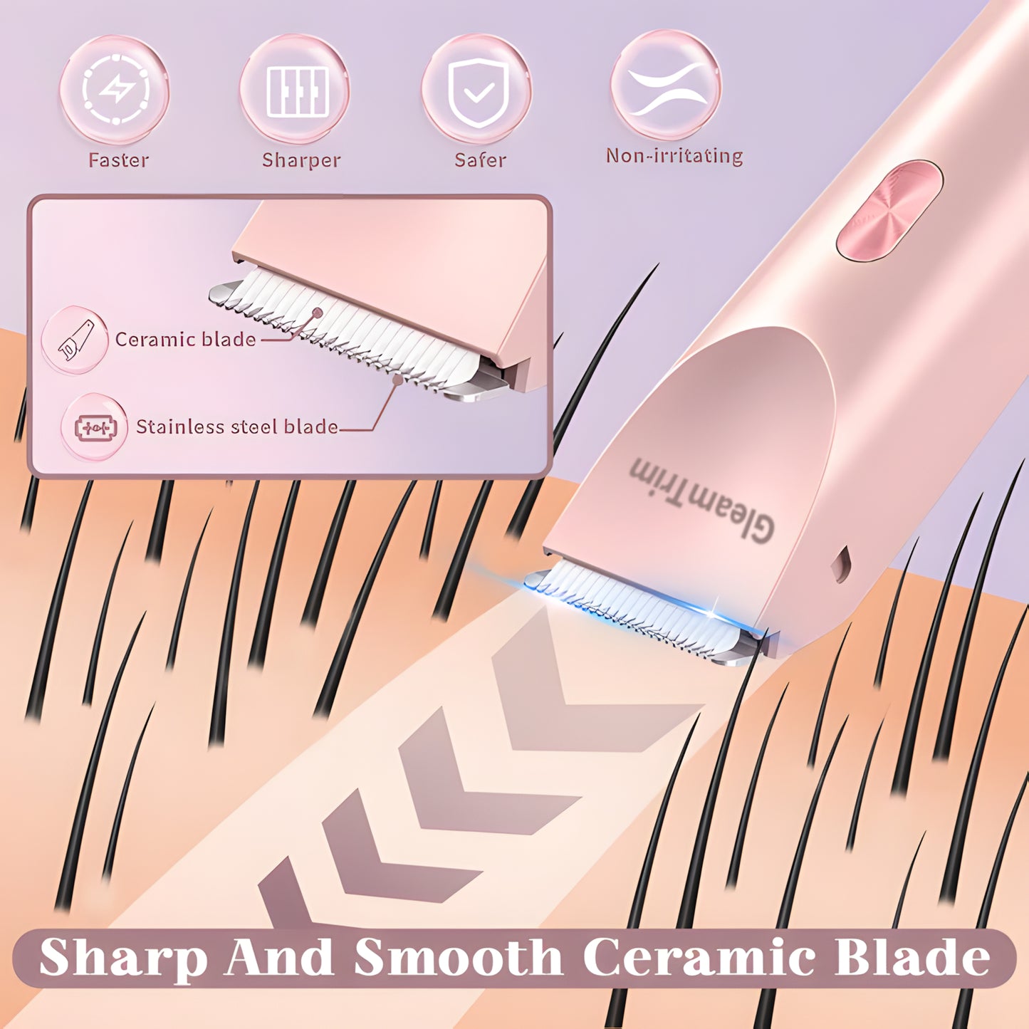 GleamTrim™ Dual Head Shaver