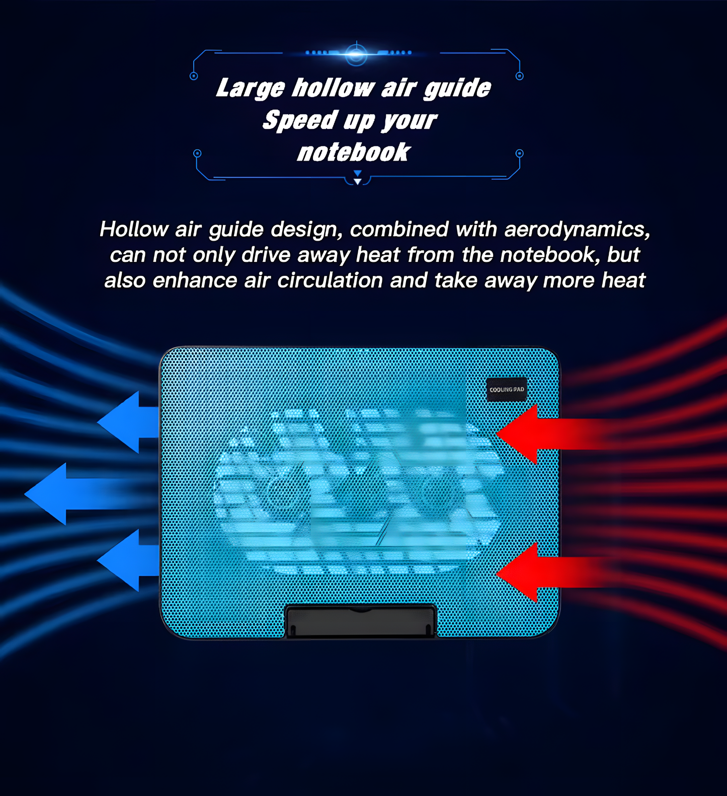 Adjustable Laptop Cooler Stand