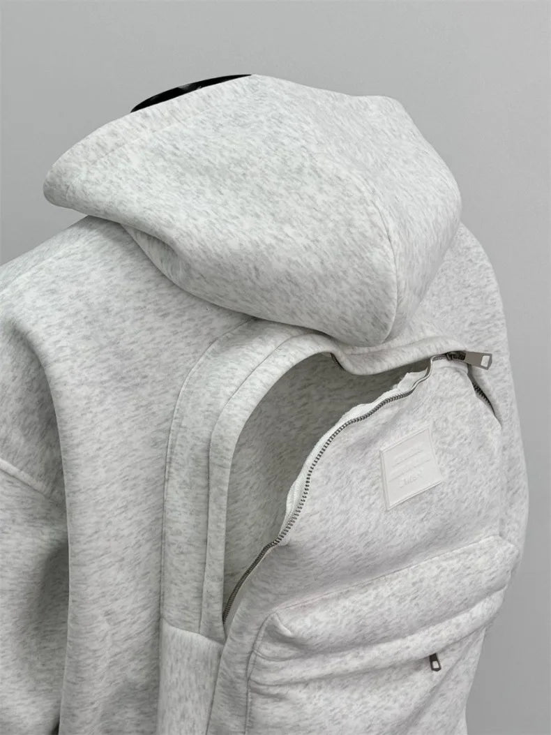 NomadZip™ – The All-in-One Backpack Hoodie