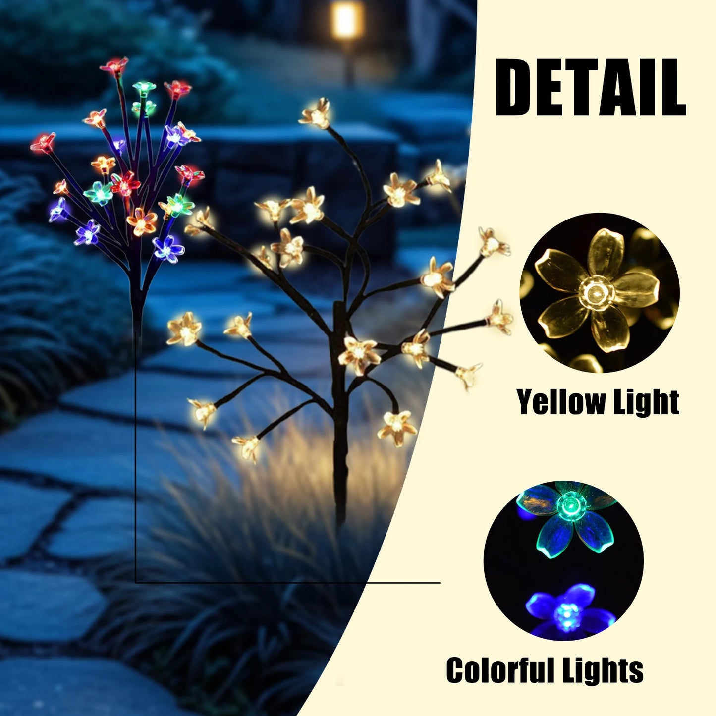SolarBloom™ Cherry Blossom Lights