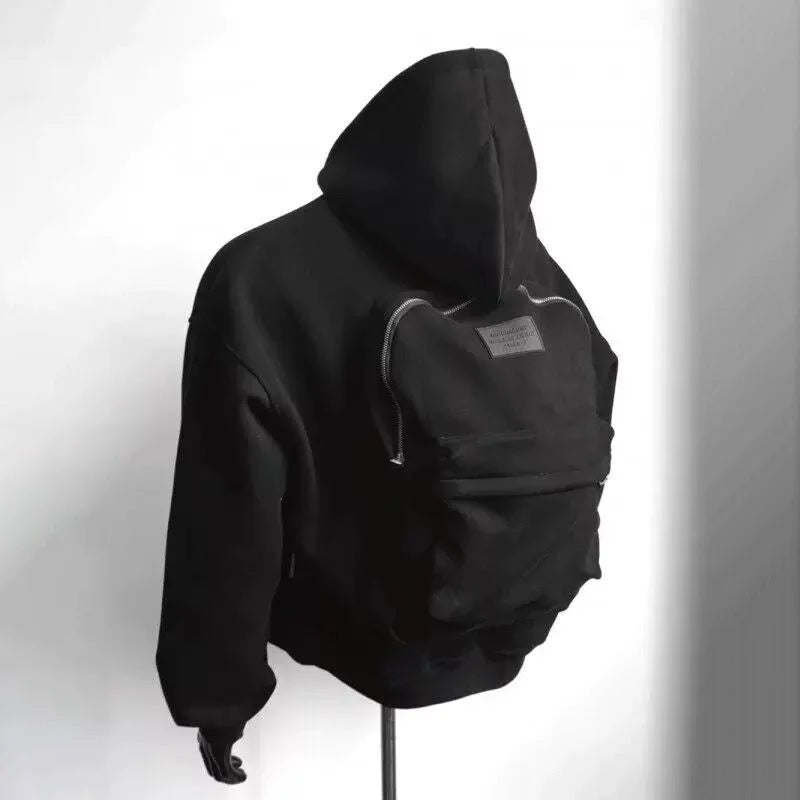 NomadZip™ – The All-in-One Backpack Hoodie