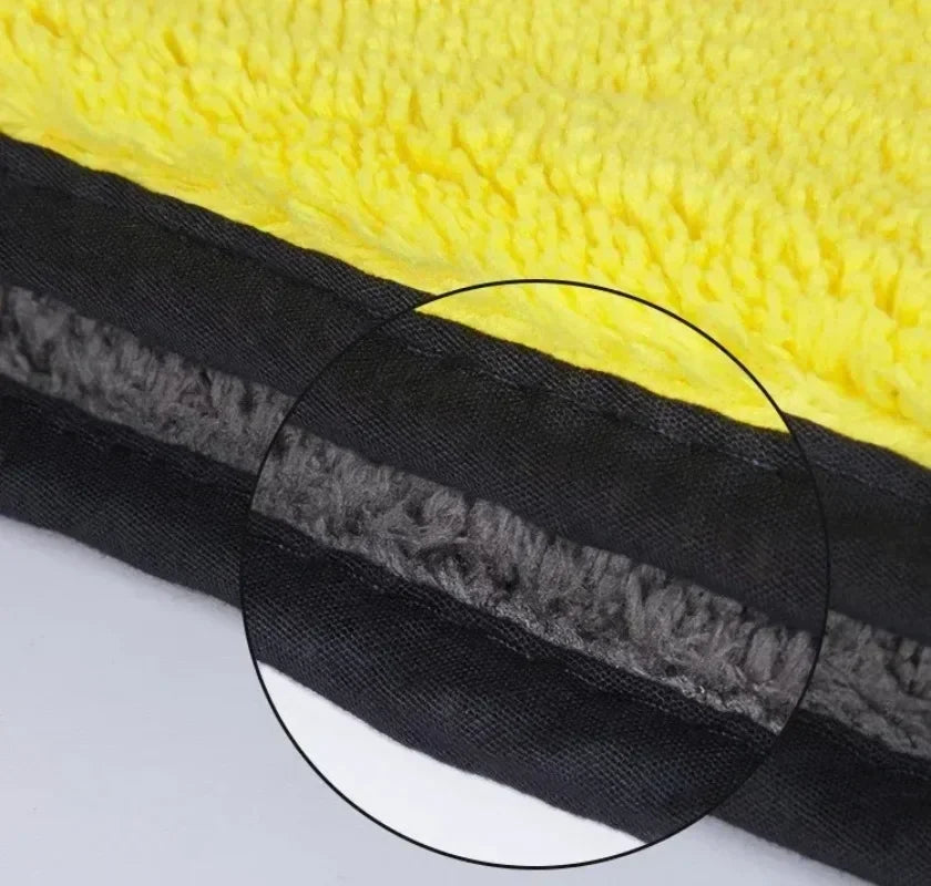 6 pcs Ultra-Absorbent Double-Sided Car Cleaning Towels (30 X 60 CM)