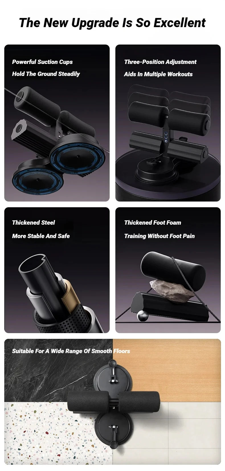 Adjustable Sit-Up Assistant