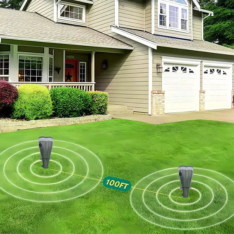 SolarGuard™ Screw-In Mole & Gopher Repeller