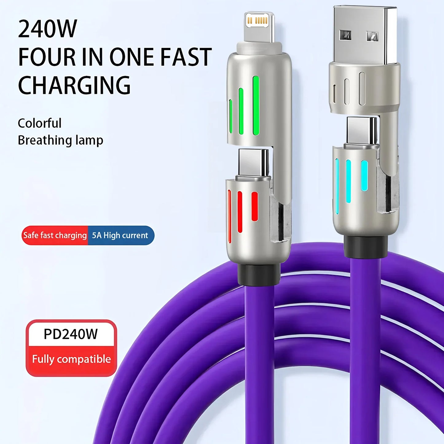 4 in 1 Charging Cable