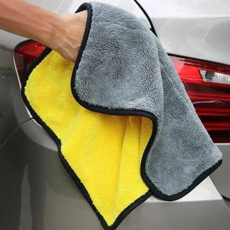 6 pcs Ultra-Absorbent Double-Sided Car Cleaning Towels (30 X 60 CM)