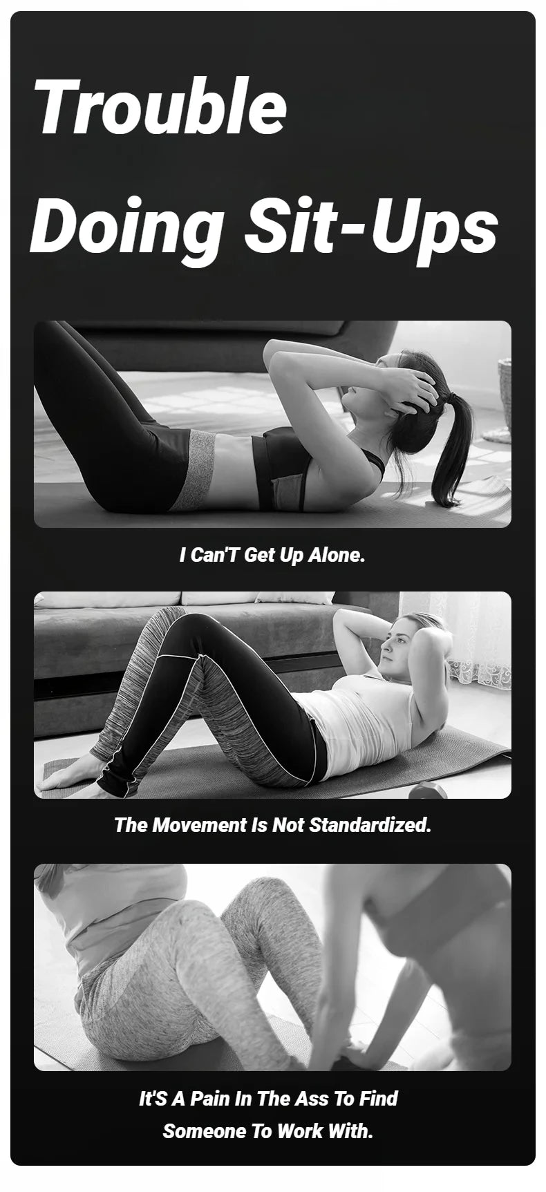 Adjustable Sit-Up Assistant