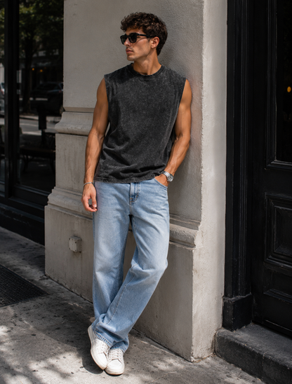 RetroWash Muscle Tee