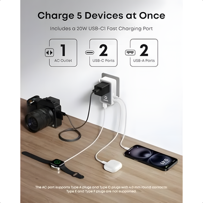 5 Port Power Adapter