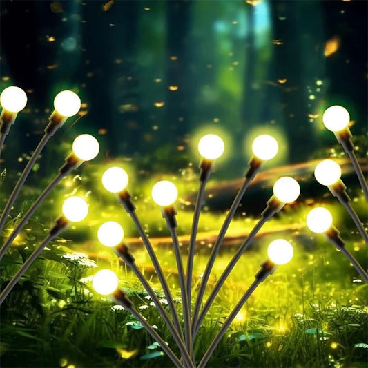 GlowDancer™ – 6 Head Firefly Solar Lights