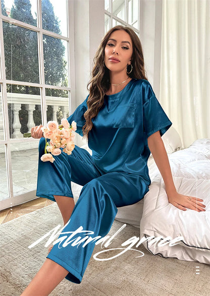 Luxury Silky Soft Satin Pajama Set