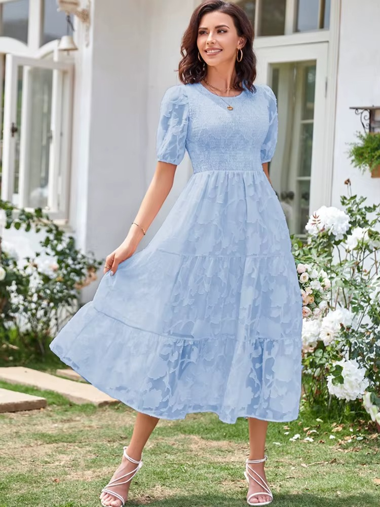 Soft Floral Dress