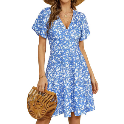 Elegant Wrap Dress
