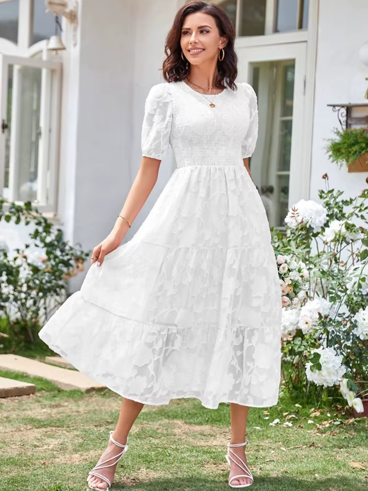 Soft Floral Dress