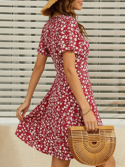 Elegant Wrap Dress