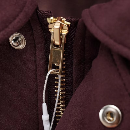 Women's Bomber Jacket Lapel Long Sleeve