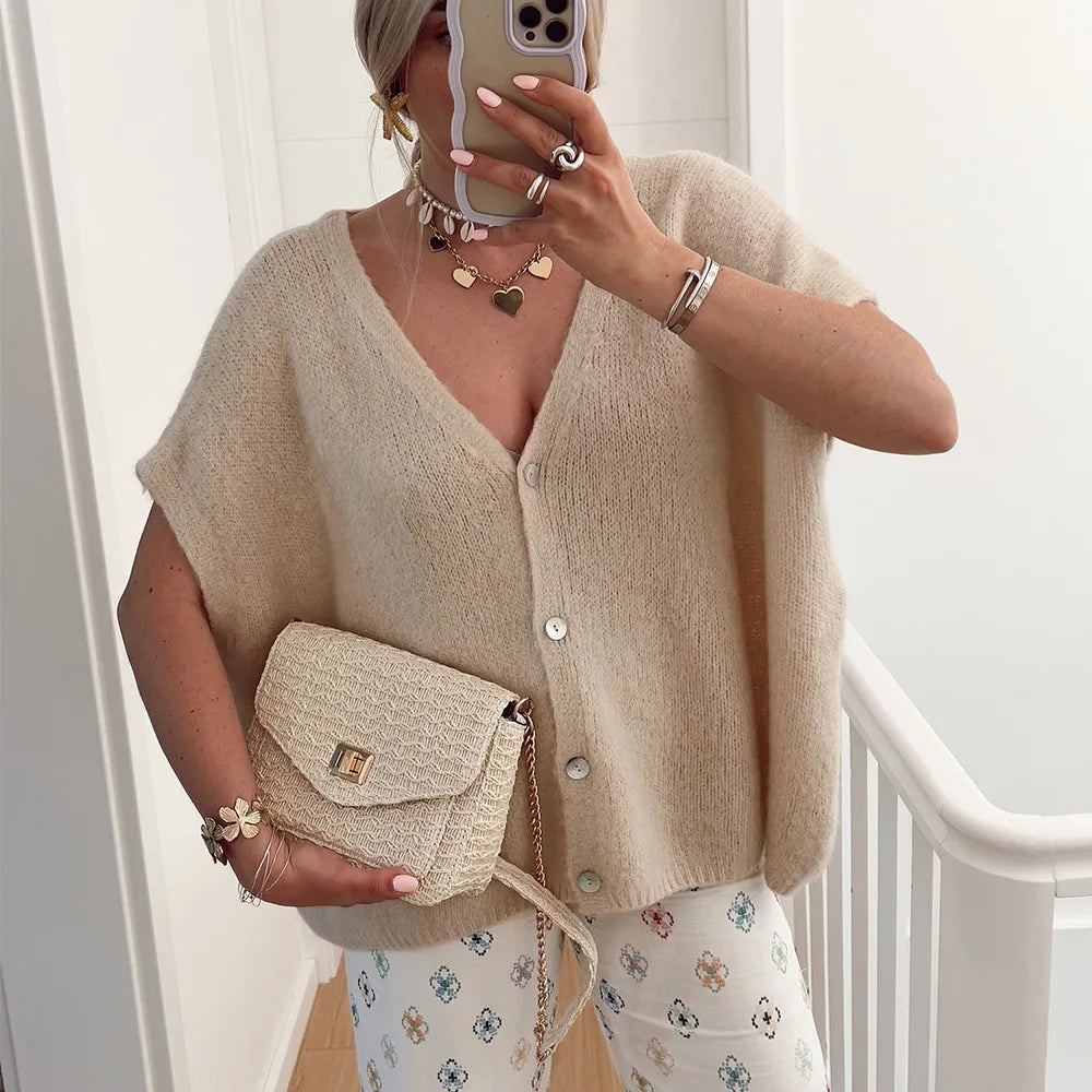 Elara ™ Summer Knit Cardigan