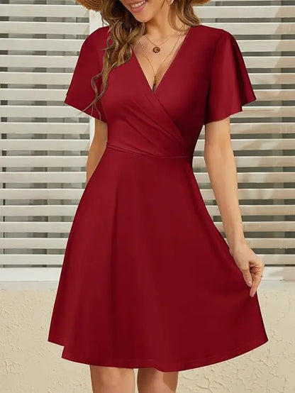 Elegant Wrap Dress