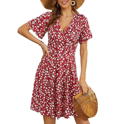 Elegant Wrap Dress