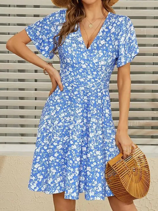 Elegant Wrap Dress