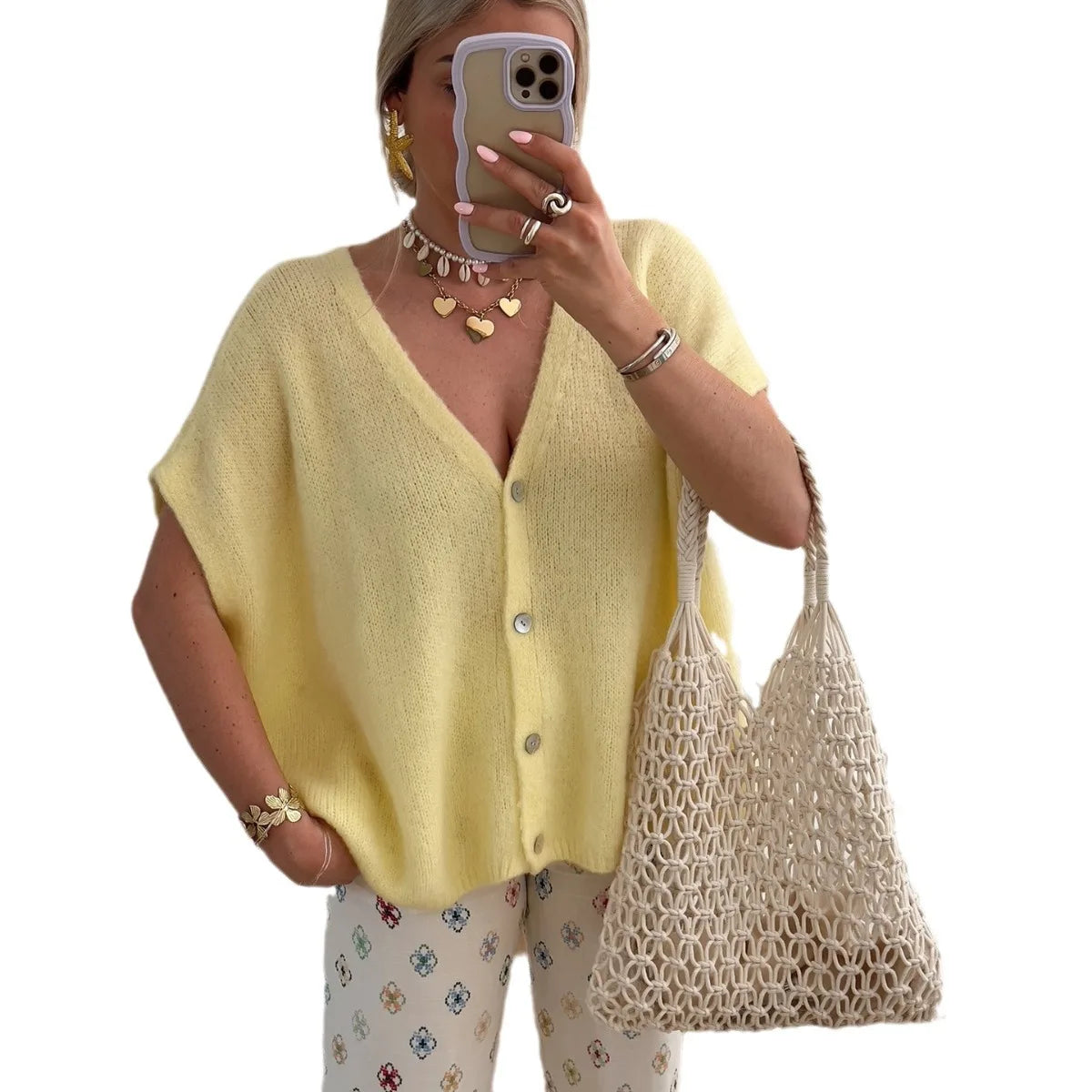 Elara ™ Summer Knit Cardigan