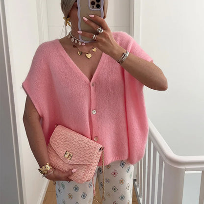 Elara ™ Summer Knit Cardigan