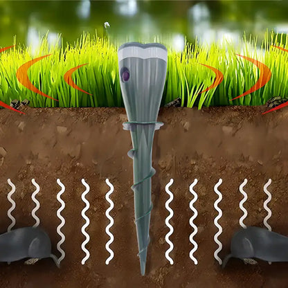 SolarGuard™ Screw-In Mole & Gopher Repeller