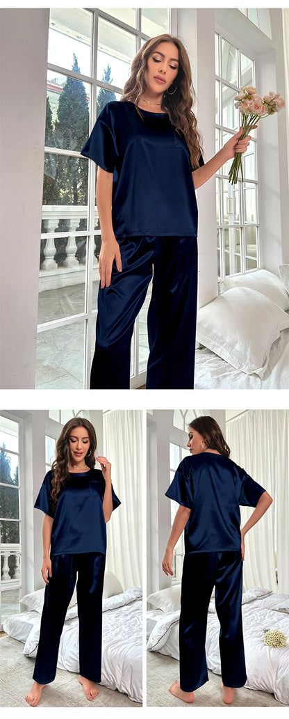 Luxury Silky Soft Satin Pajama Set