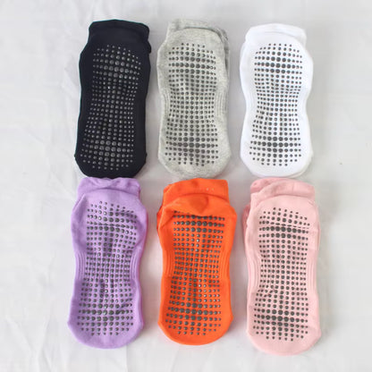 SilkHaven™ No-Slip Invisible Socks – 6 Pcs
