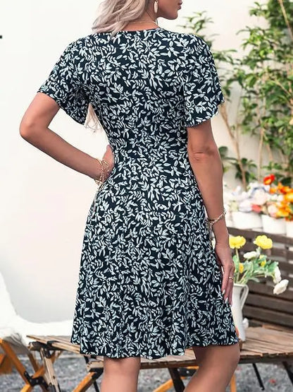 Elegant Wrap Dress