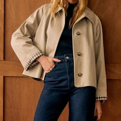 Oxford Lane™ England-Style Fall Jacket