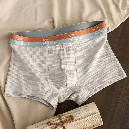4 PCS - Pure Cotton -Men's Underwear