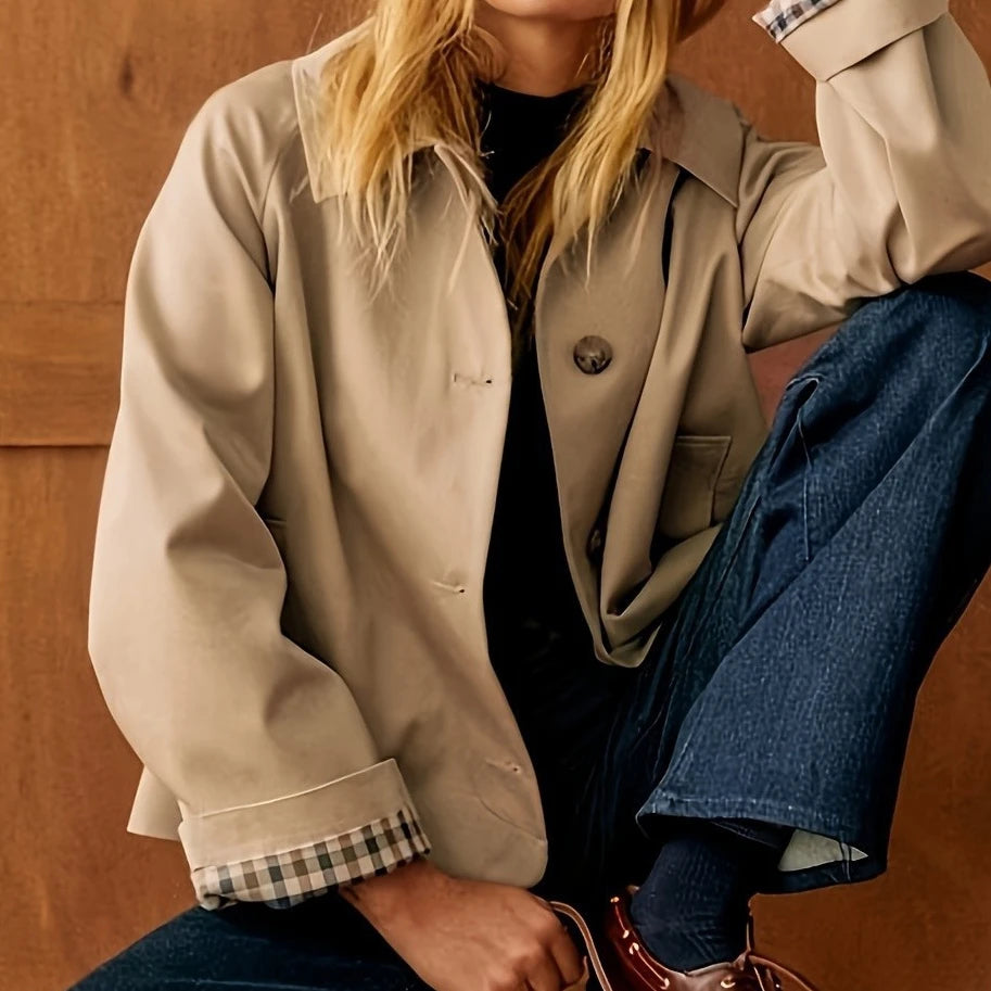 Oxford Lane™ England-Style Fall Jacket