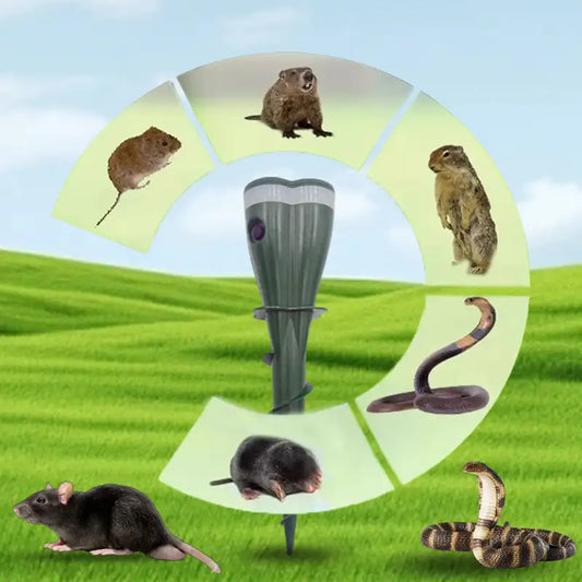 SolarGuard™ Screw-In Mole & Gopher Repeller