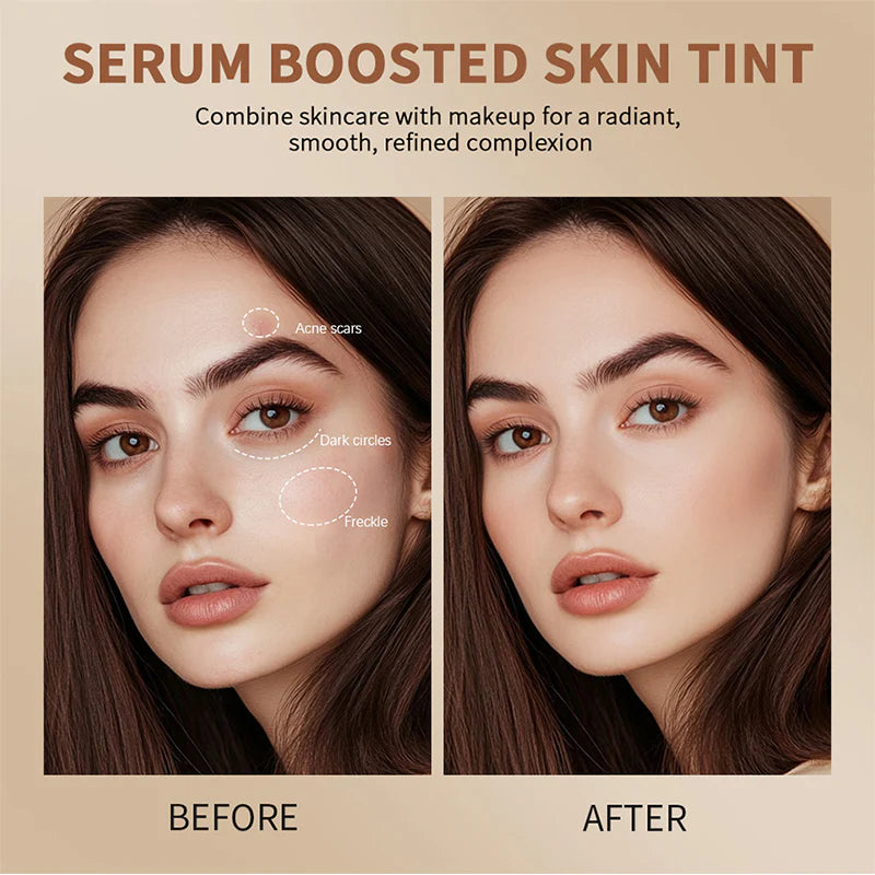 Missing Gem™ Moisturizing & Brightening Serum Boosted Skin Tint