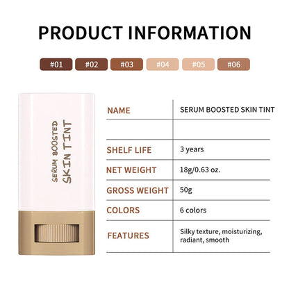 Missing Gem™ Moisturizing & Brightening Serum Boosted Skin Tint